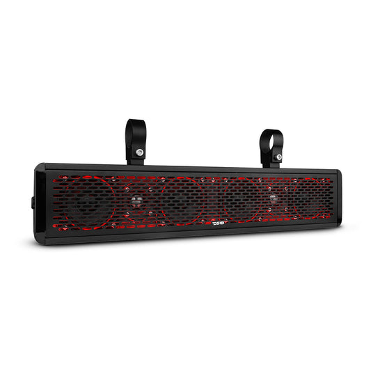 DS18 HYDRO SBAR25 25" Marine Water Resistant Sound Bar Speaker System RGB LED Lights 6 Speakers 600 Watts.