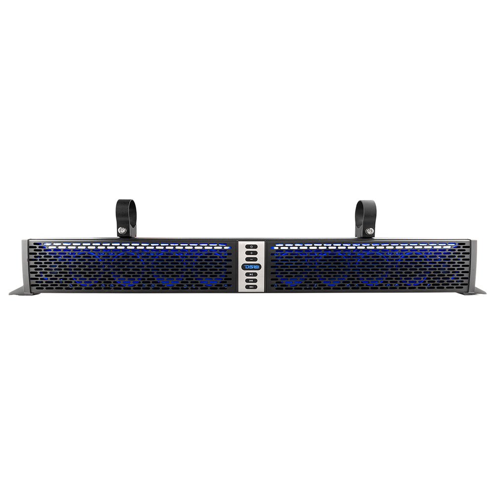 DS18 HYDRO SBAR35BT 35" Marine Water Resistant  Amplified With Bluetooth Sound Bar Speaker System RGB LED Lights 10 Speakers 800 Watts