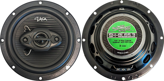 Sky High Car Audio BL65.3 6.5" Coaxial 3 Ohms Speakers Pair - Audio Sellerz