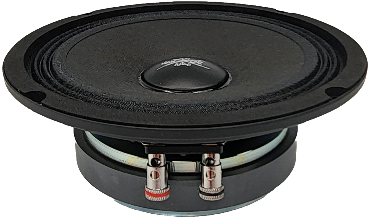 Sky High Car Audio SH-EL64SLIM 6.5" Slim Midrange Loudspeaker – 200W RMS 4 Ohm Single Speaker - Audio Sellerz