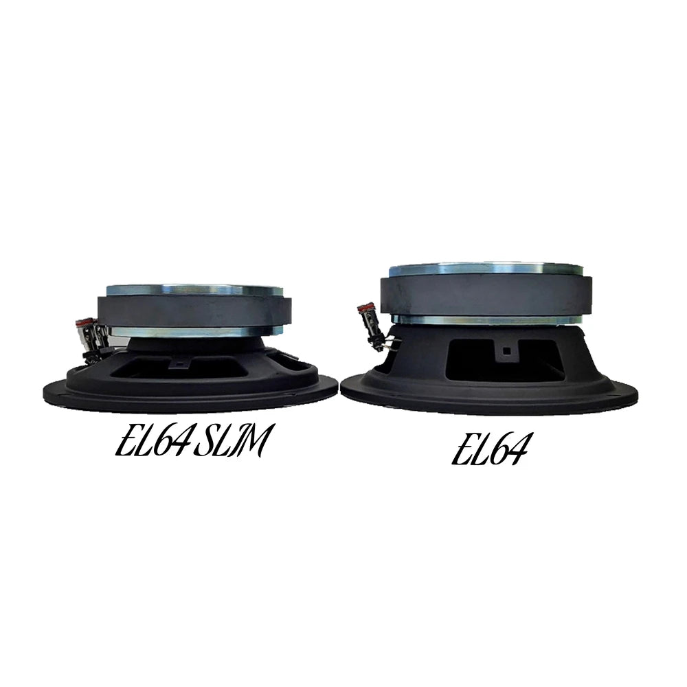Sky High Car Audio SH-EL64SLIM 6.5" Slim Midrange Loudspeaker – 200W RMS 4 Ohm Single Speaker - Audio Sellerz