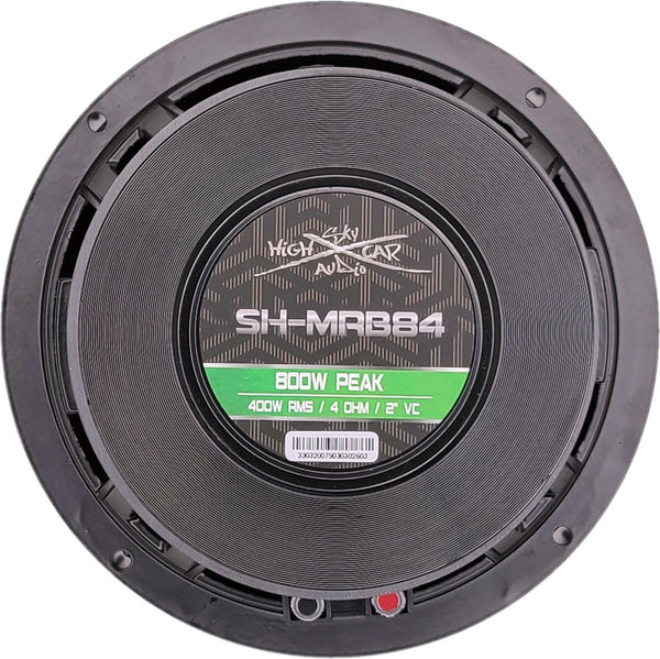 SHCA - MRB84 8" Midrange Speaker w/ Bullet 4 ohm (Single Speaker).
