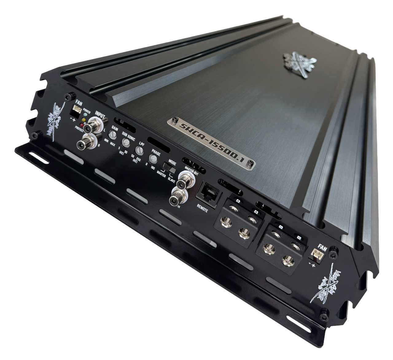 Sky High Car Audio SHCA15500.1 15500W 0.5 Ohm Stable Monoblock Bass Amplifier.