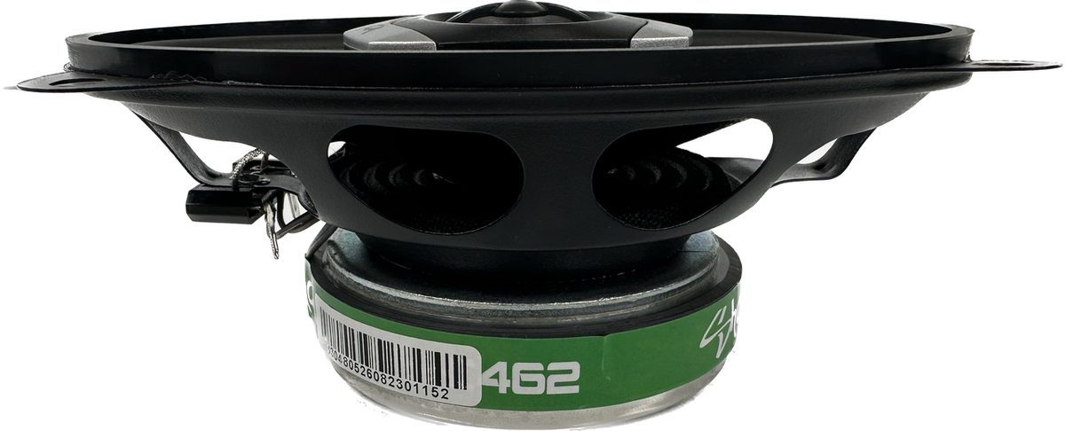 SHCA - C462 4x6" 2-way Coaxial Speakers (Pair) With Glass Fiber Cone and Pivoting Tweeter - Sold by Audio Sellerz
