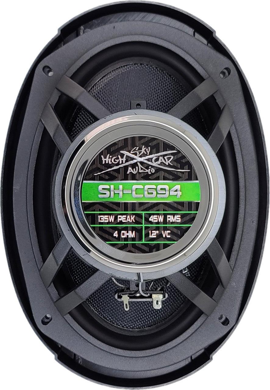 SHCA - C694 6x9" 4-way Coaxial Speaker (Pair) - Sold by Audio Sellerz