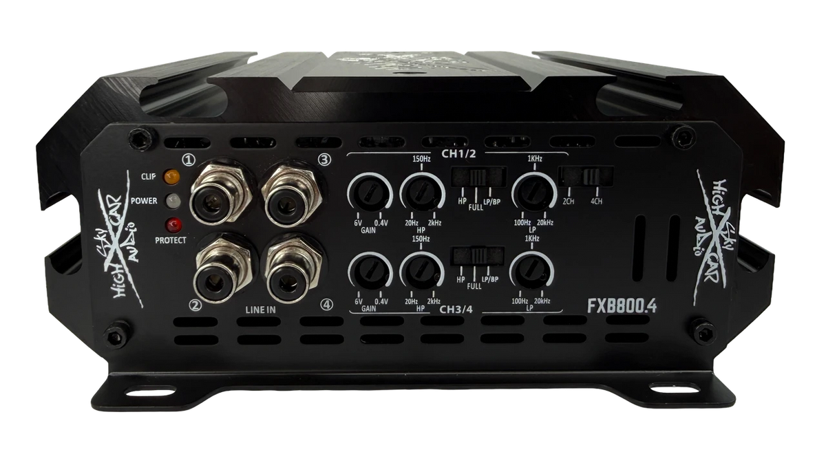 Sky High Car Audio FXB 800.4 4-Channel Amplifier.