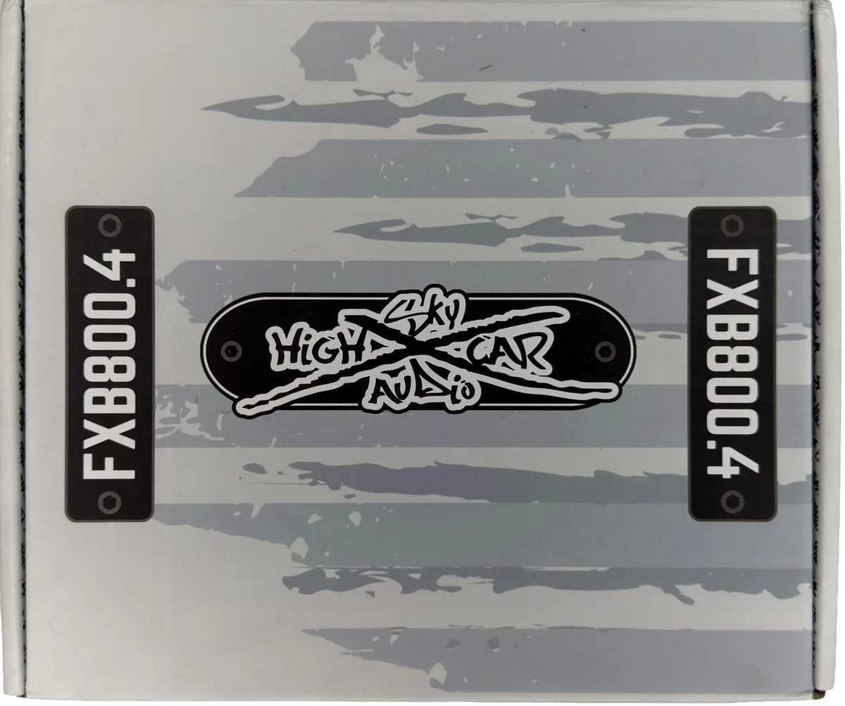 Sky High Car Audio FXB 800.4 4-Channel Amplifier.