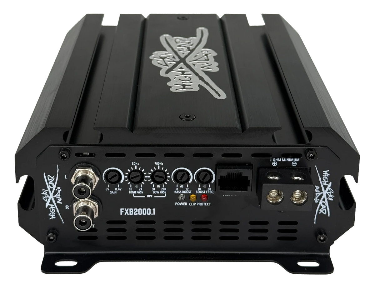 Sky High Car Audio FXB 2000.1 Compact Monoblock Amplifier.