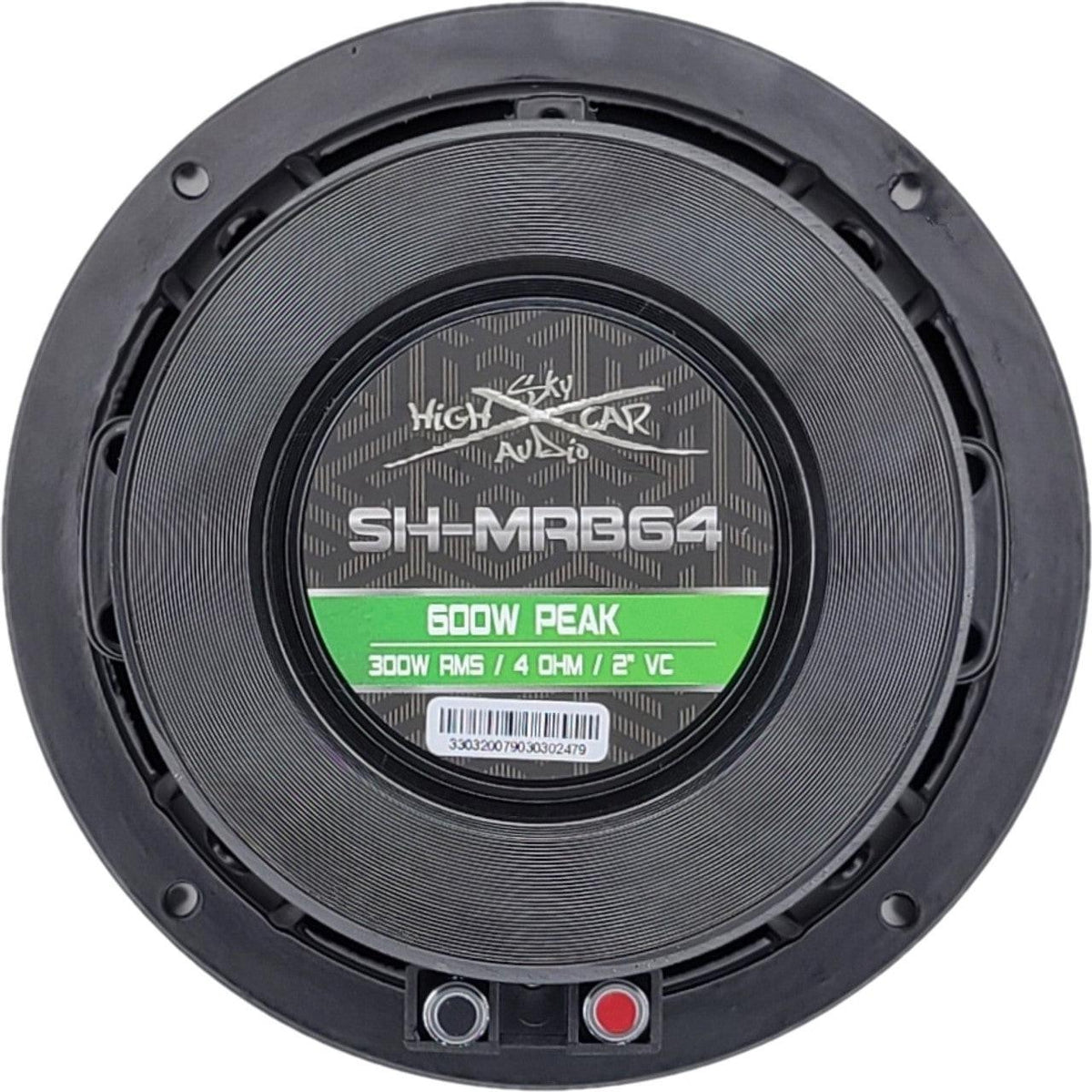 SHCA - MRB64 6.5" Midrange Speaker w/ Bullet 4 ohm (Single Speaker) - Sold by Audio Sellerz