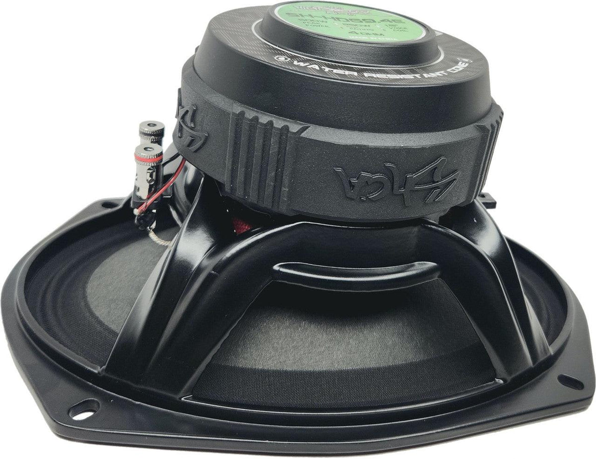 SHCA Pro Audio HD694E 6x9" Hybrid Midrange Coaxial Speaker 450 Watts 4 ohm (Single) - Sold by Audio Sellerz