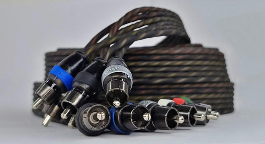 Sky High Car Audio Twisted 6-Channel Twisted RCA 12ft-20ft - Audio Sellerz