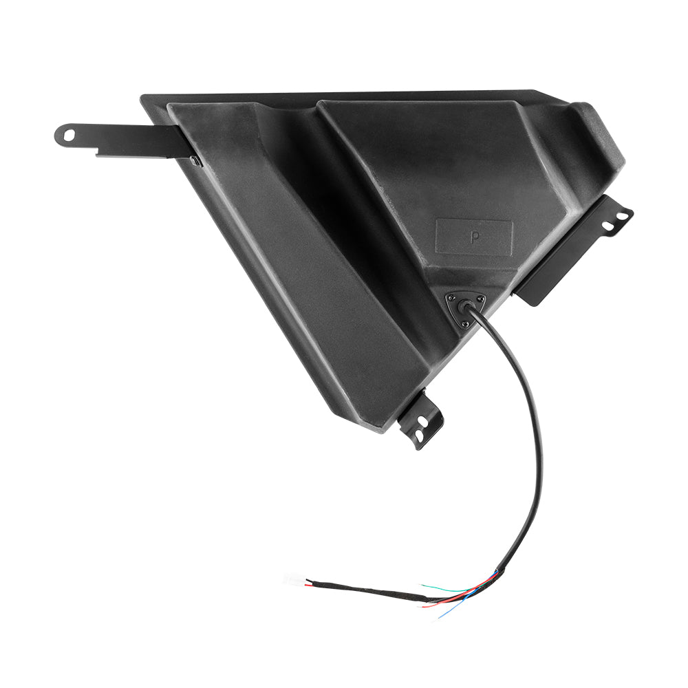 Polaris Slingshot Front Kick Panel 2 X 6.5" Enclosure with NXL-6/BK and PRO-TW1L | 2015 - Current