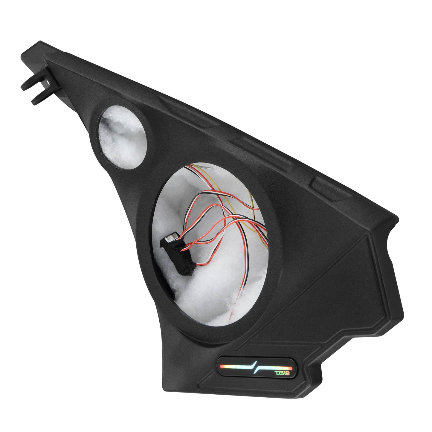 Polaris Slingshot Front Kick Panel Speaker Pods – Empty Enclosure for 8" Speakers and 3.8" Tweeters | 2020 - Current.