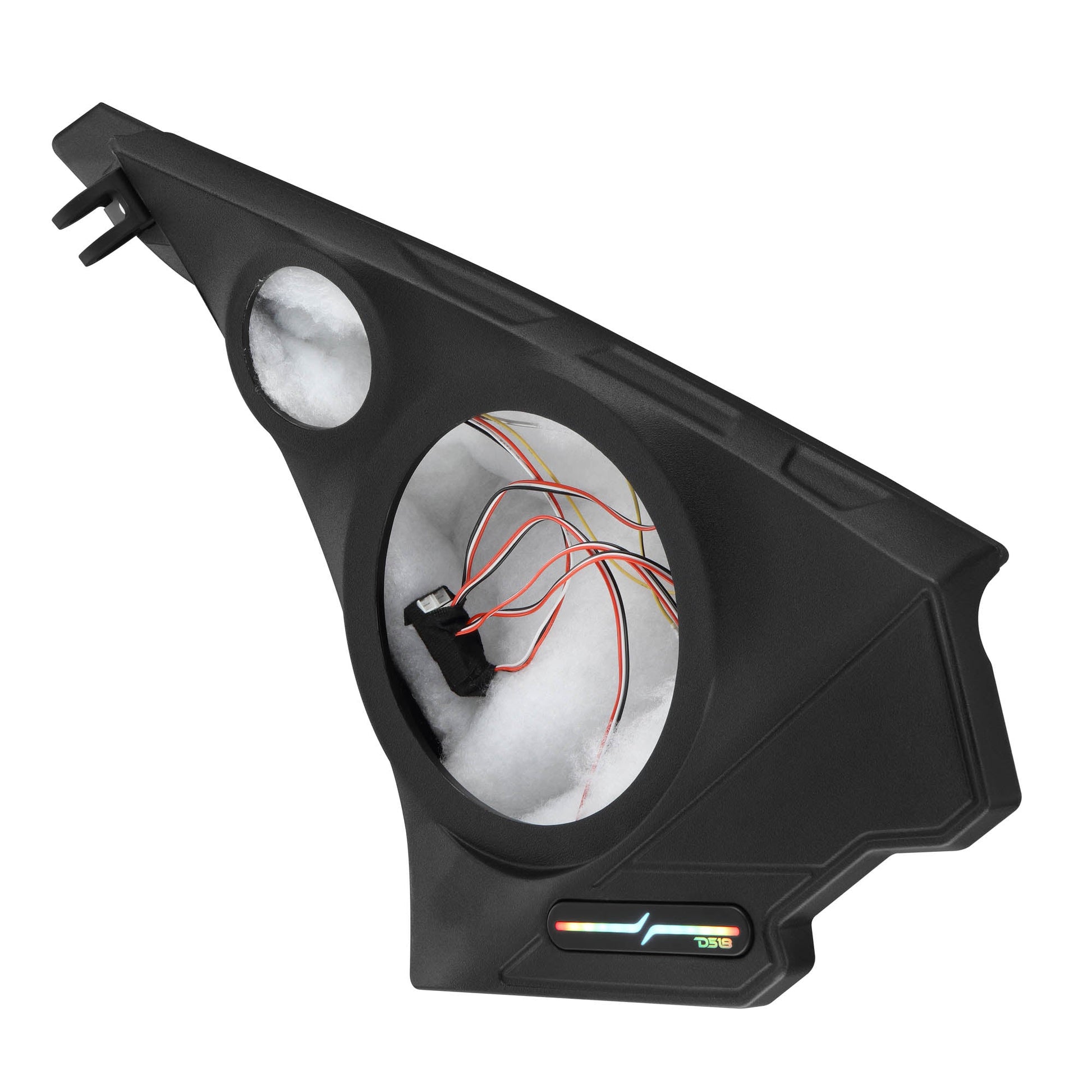Polaris Slingshot Front Kick Panel Speaker Pods – Empty Enclosure for 8" Speakers and 3.8" Tweeters | 2020 - Current.