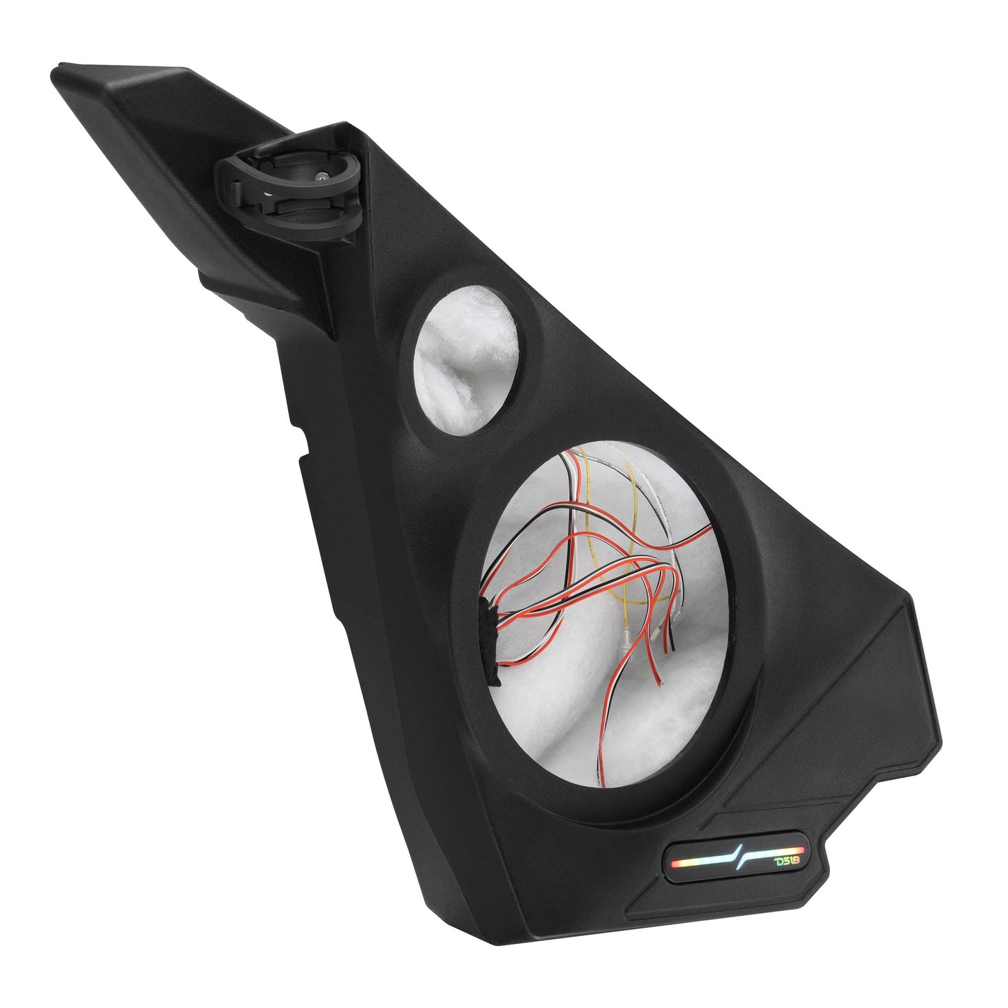 Polaris Slingshot Front Kick Panel Speaker Pods – Empty Enclosure for 8" Speakers and 3.8" Tweeters | 2020 - Current.