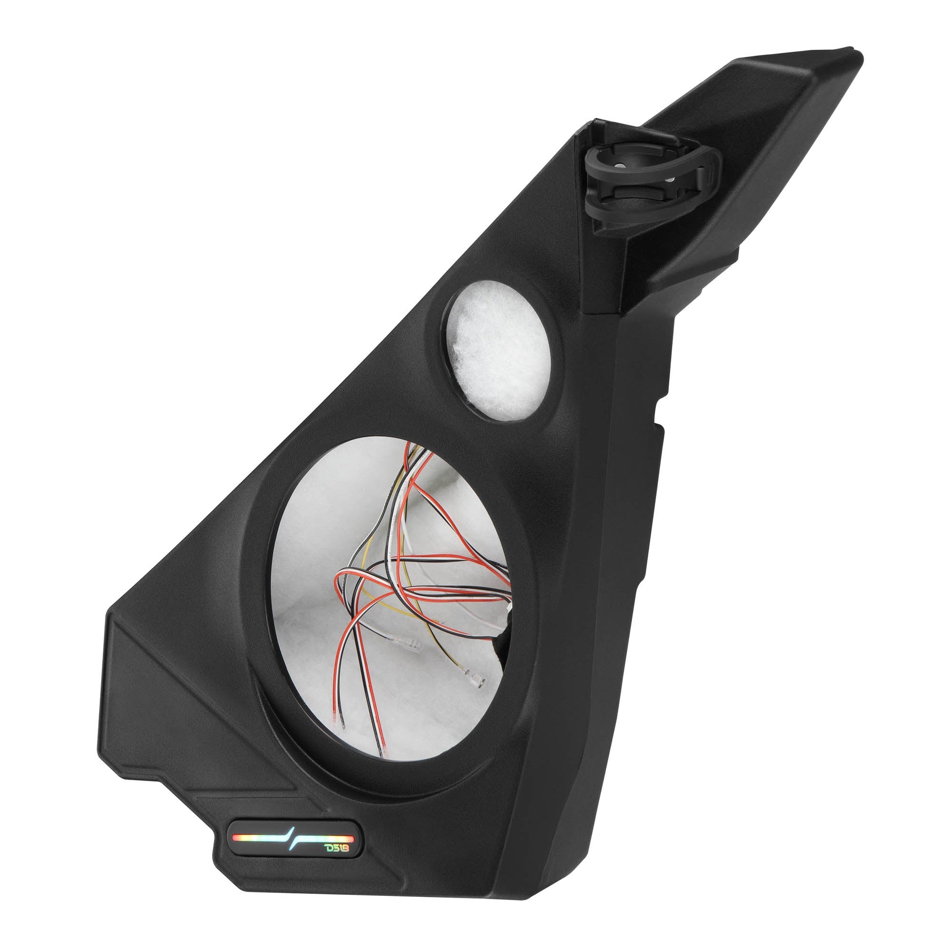 Polaris Slingshot Front Kick Panel Speaker Pods – Empty Enclosure for 8" Speakers and 3.8" Tweeters | 2020 - Current.