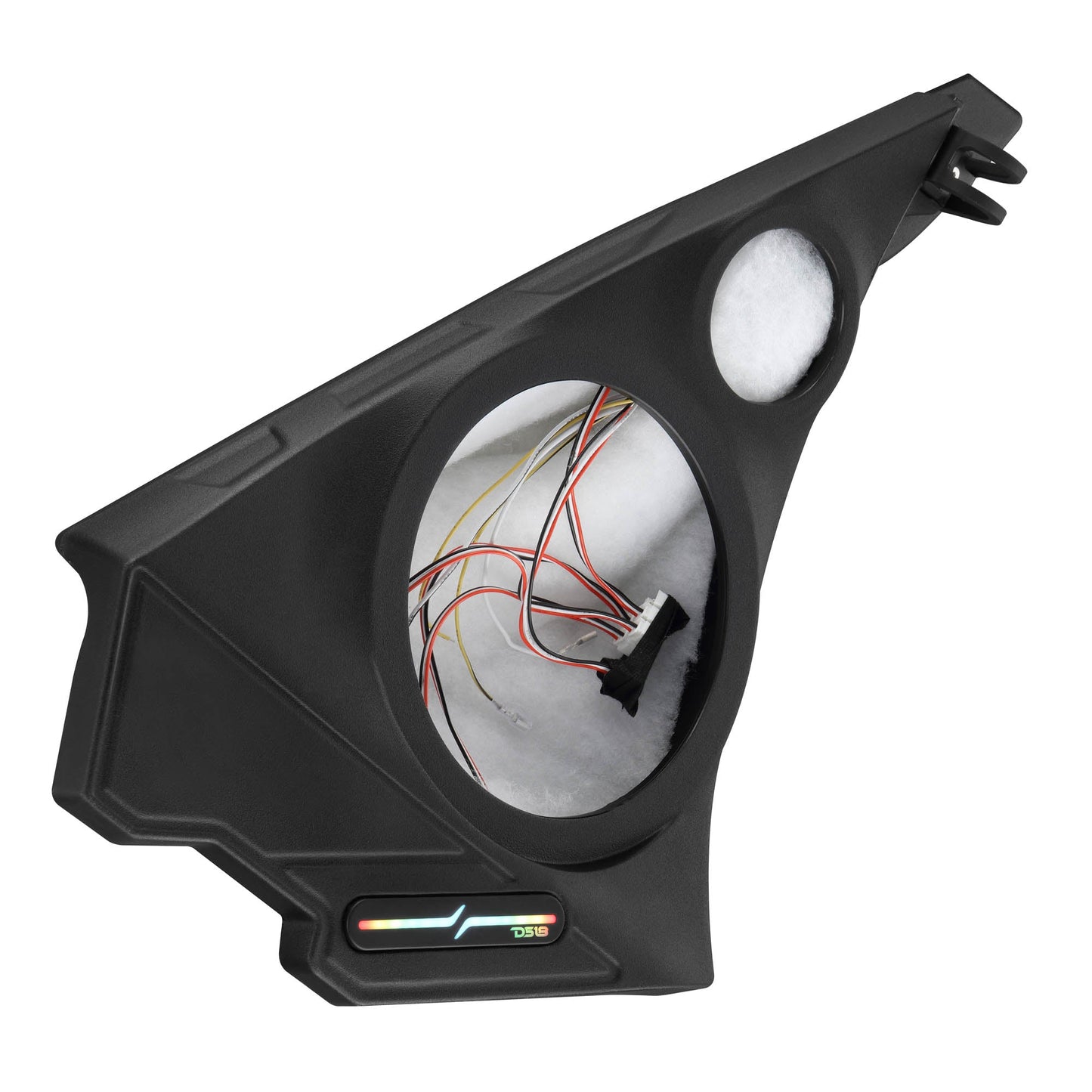 Polaris Slingshot Front Kick Panel Speaker Pods – Empty Enclosure for 8" Speakers and 3.8" Tweeters | 2020 - Current.