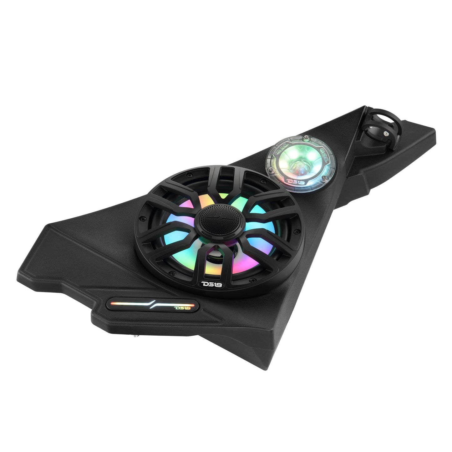 Polaris Slingshot Front Kick Panel Speaker Pods – Loaded with 8" NXL-IQ8/BK Speakers, PRO-TW1LD Tweeters & Digital LED Lights | 2020 - Current.
