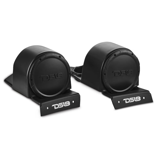 Polaris Slingshot Headrest Speaker Pods 4x 6.5" Empty Enclosures | 2015 - Current.