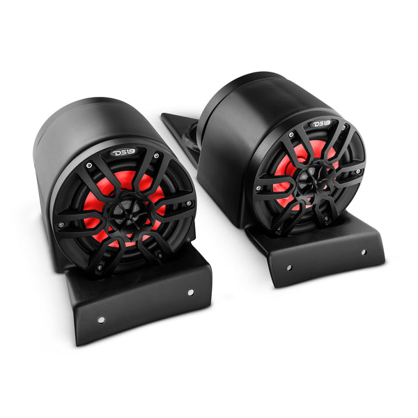Polaris Slingshot Headrest 4 x 6.5"  Enclosure With 4 x NXL-6/BK | 2015 - Current.