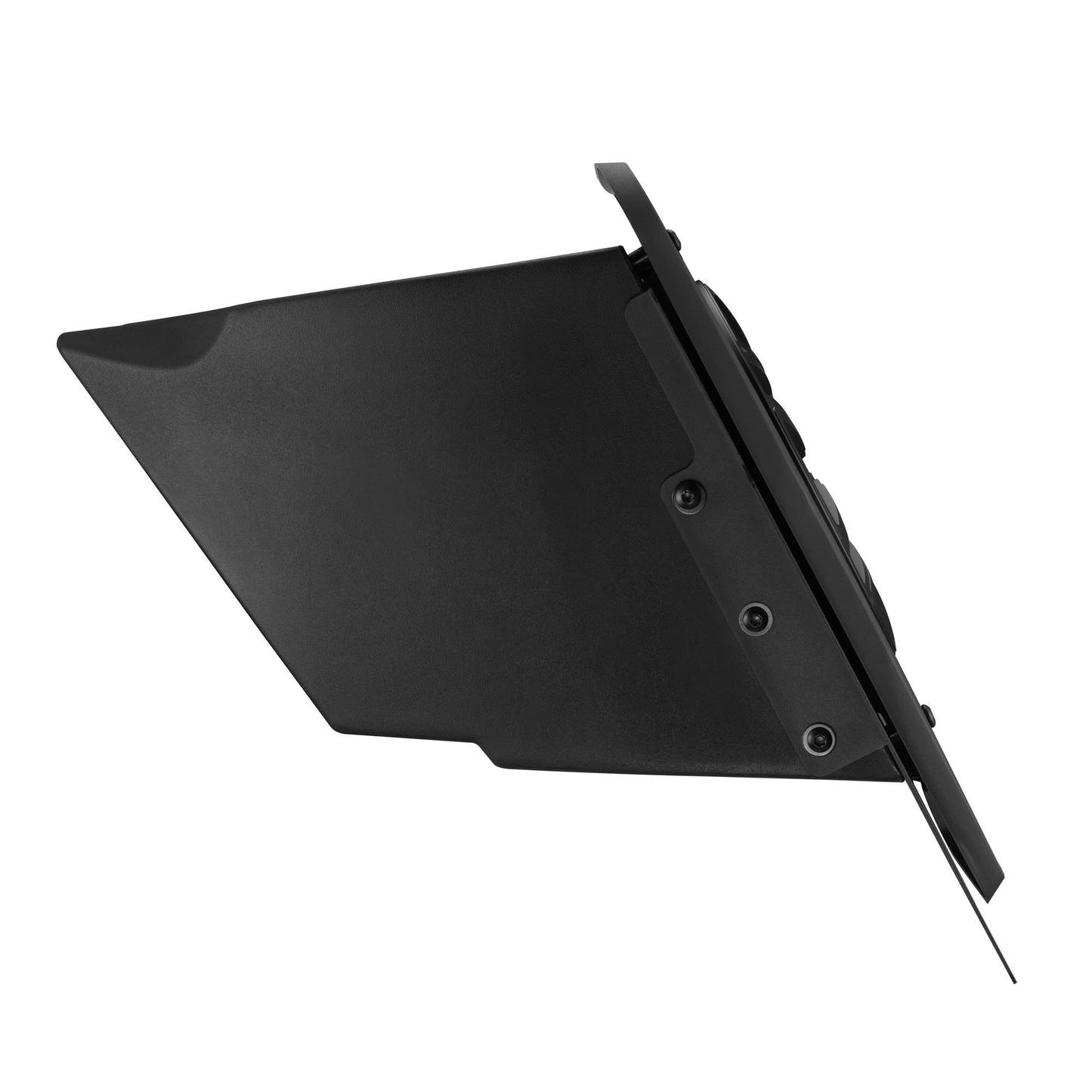 Polaris Slingshot Rear Subwoofer Enclosure Loaded with NXL-IQSUB10/BK and Digital LED Lights | Fits Either Passenger or Driver Side | 2015 - Current.