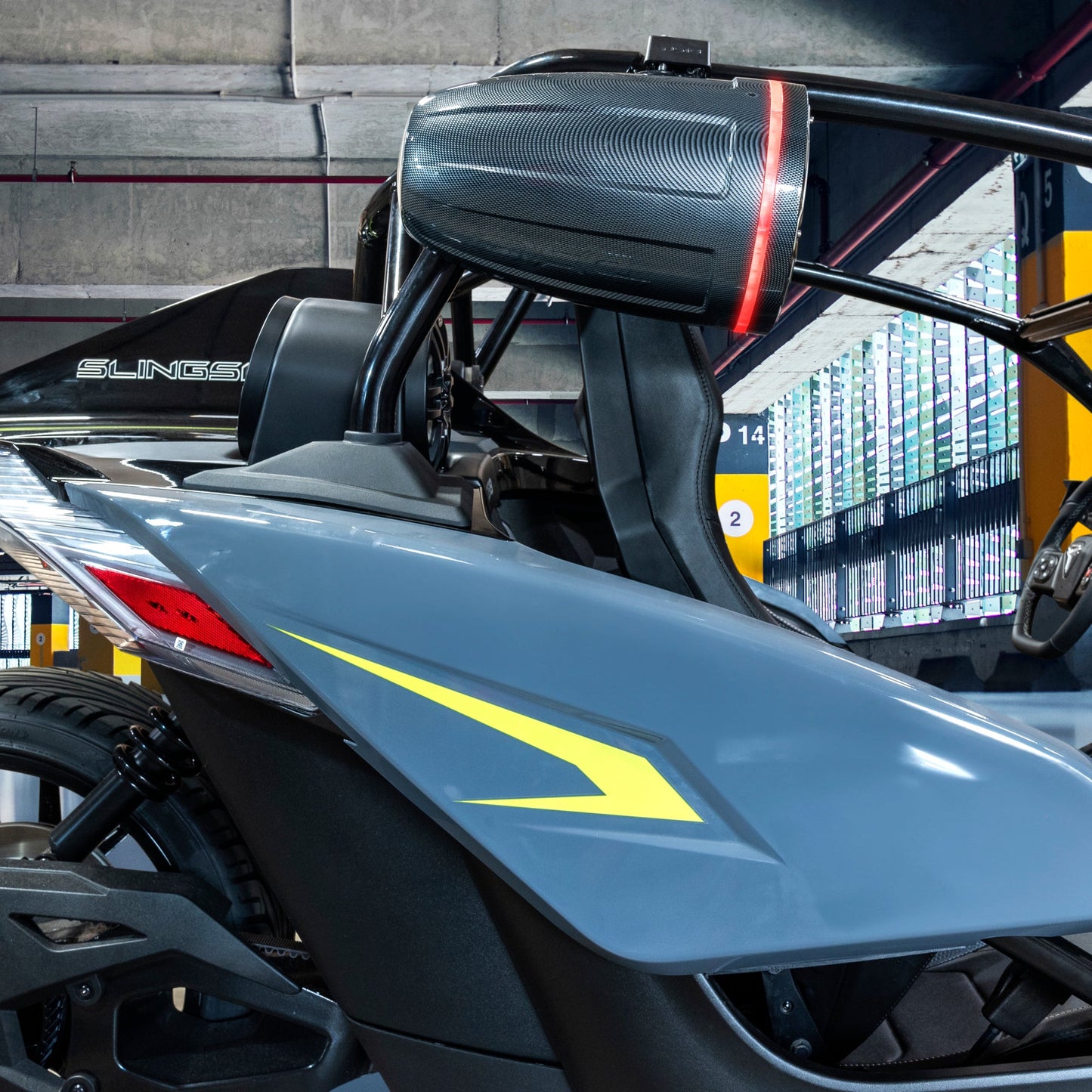 NXL 6.5" Marine and Powersports Towers LED RGB Lights 100 Watts Rms - Black Carbon Fiber.