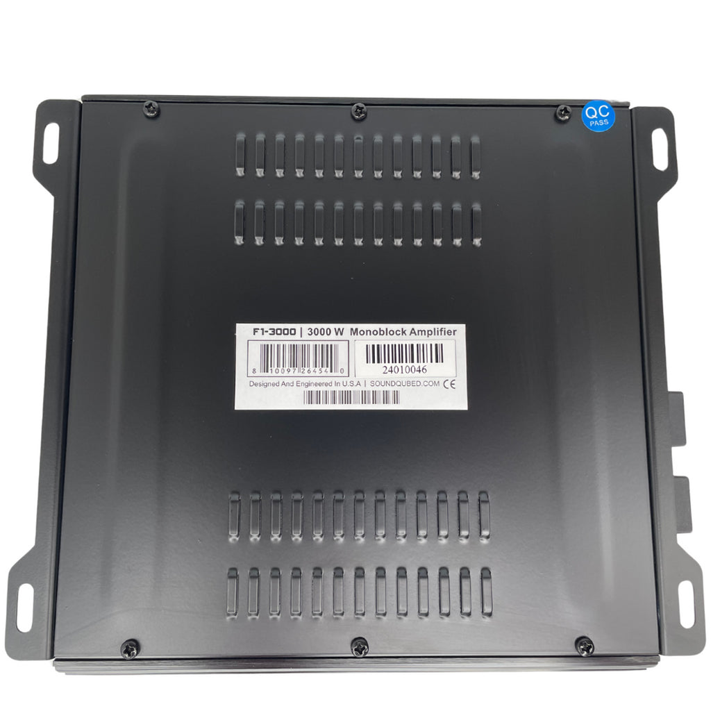 SoundQubed F1-3000 Full Bridge Mono Block Amplifier – Audio Sellerz