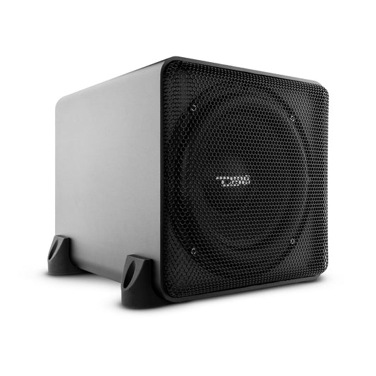 Dual 8" Loaded High End Aluminum Subwoofer Enclosure 300 Watts Rms.