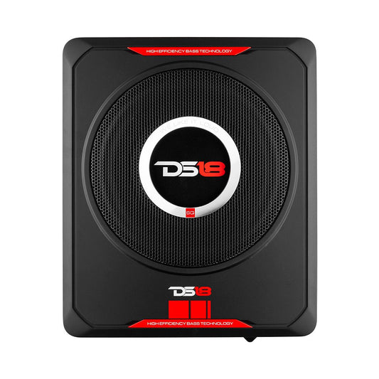 8" Amplified UnderSeat Subwoofer 300 Watts Rms.