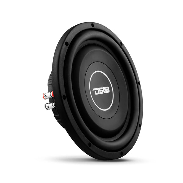 SRW Shallow-Mount 10" Subwoofer 200 Watts Rms DVC 4-Ohm.