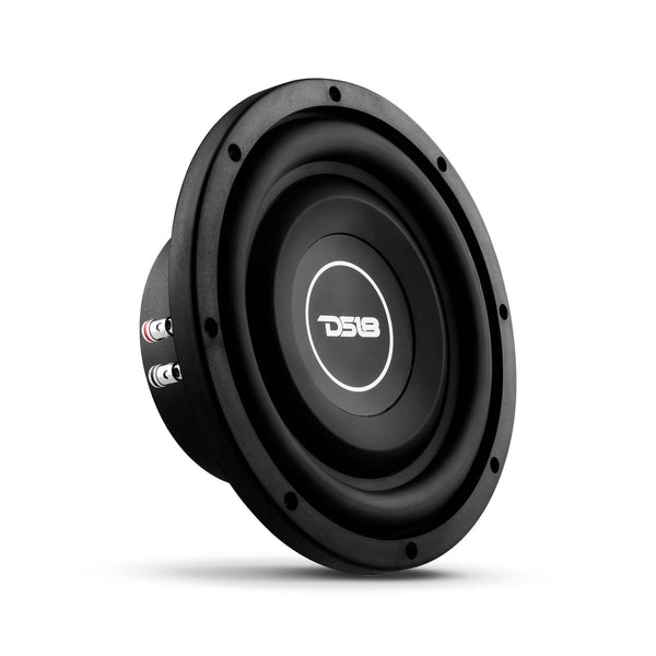 SRW Shallow-Mount 8" Subwoofer 150 Watts Rms DVC 4-Ohm.