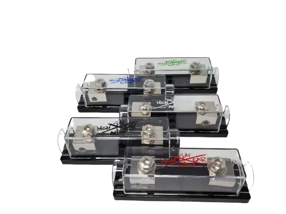 Sky High Car Audio 1/0 Gauge ANL Fuse Holder – Set Screw Style - Audio Sellerz