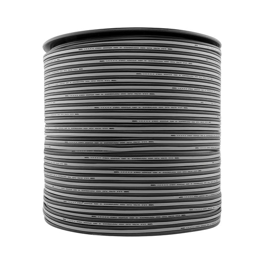 16-GA Speaker Wire 1000 Feet -Silver and Black.