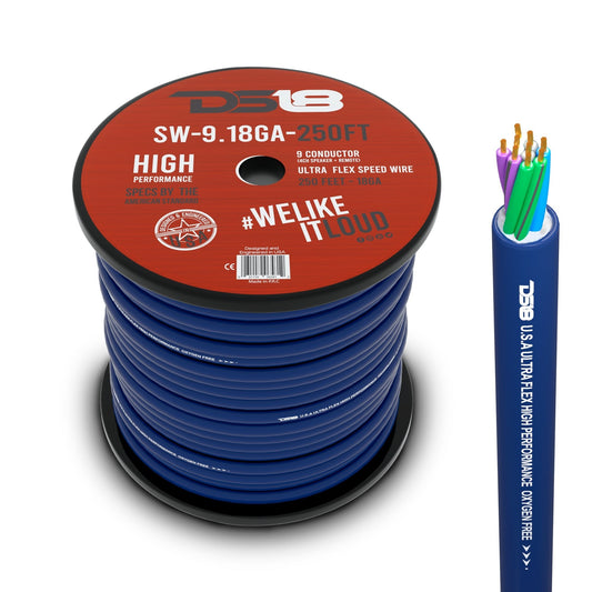 9 X 18-GA Speed Speaker Wire 250 Feet.