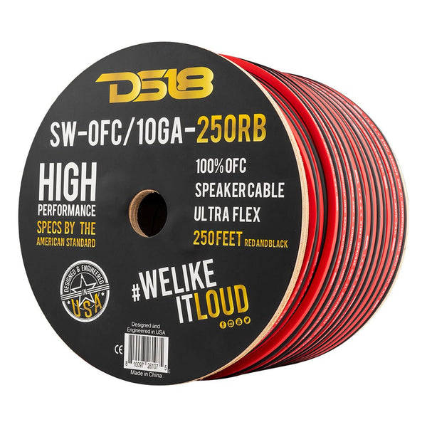 10-GA OFC 100% Copper Speaker Wire 250 Feet.