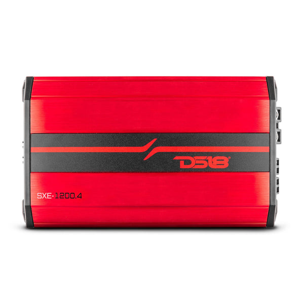 SXE Class A/B 4-Channel Full-Range Amplifier 4 x 60 RMS @ 4-Ohm 1200 Watts.