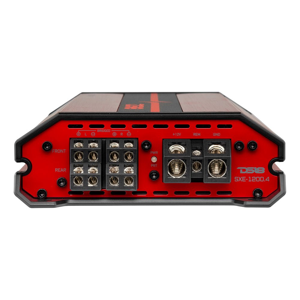 SXE Class A/B 4-Channel Full-Range Amplifier 4 x 60 RMS @ 4-Ohm 1200 Watts.