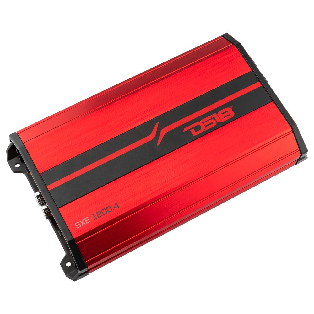 SXE Class A/B 4-Channel Full-Range Amplifier 4 x 60 RMS @ 4-Ohm 1200 Watts.