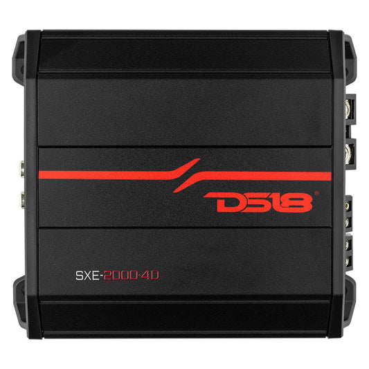 SXE Class D 4-Channel Amplifier 4 x 100 Watts RMS @ 4-Ohm 2000 Watts.