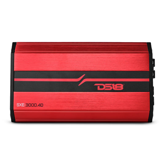 SXE Class D 4-Channel  Full-Range Amplifier 4 x 200 RMS @ 4-Ohm 3000 Watts.