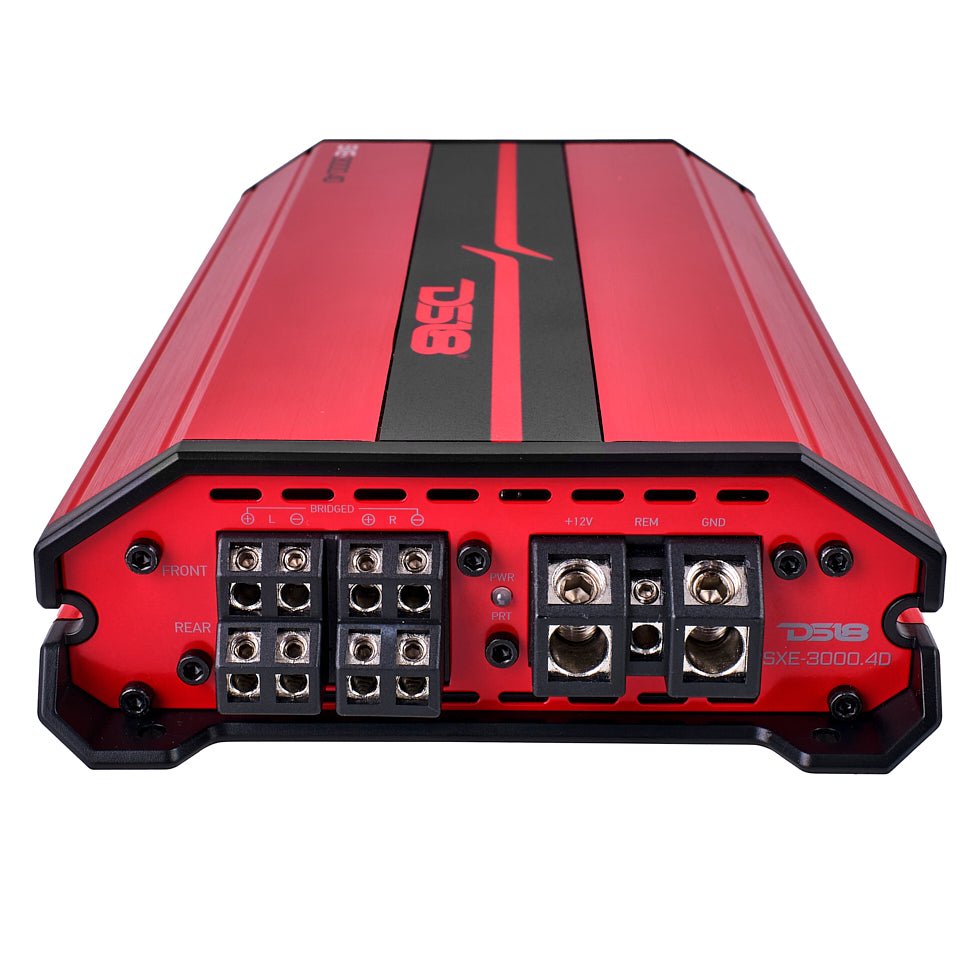 SXE Class D 4-Channel  Full-Range Amplifier 4 x 200 RMS @ 4-Ohm 3000 Watts.