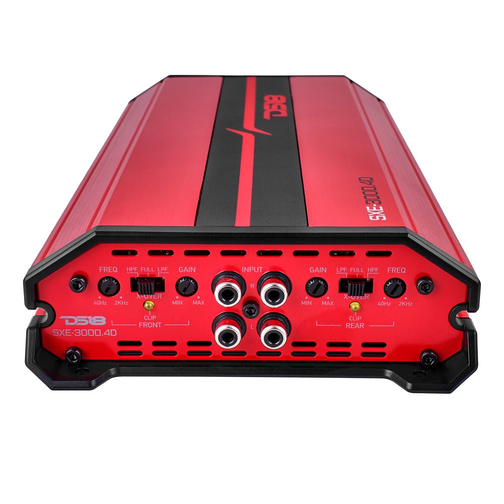 SXE Class D 4-Channel  Full-Range Amplifier 4 x 200 RMS @ 4-Ohm 3000 Watts.