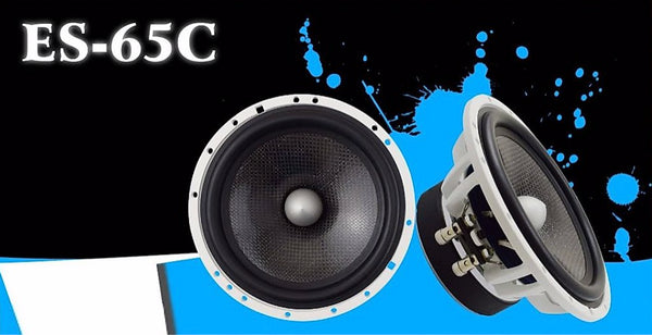 Resilient Sounds ES65C 6.5" Speakers – 75W RMS 4 Ohm (Pair) - Audio Sellerz