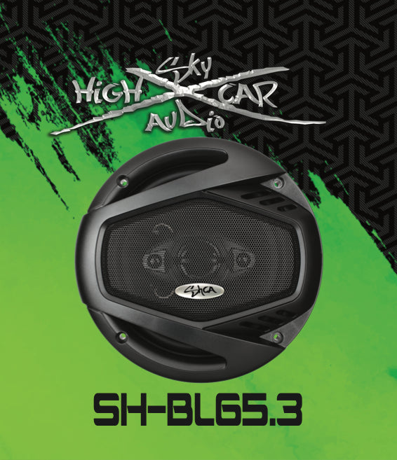 Sky High Car Audio BL65.3 6.5" Coaxial 3 Ohms Speakers Pair - Audio Sellerz