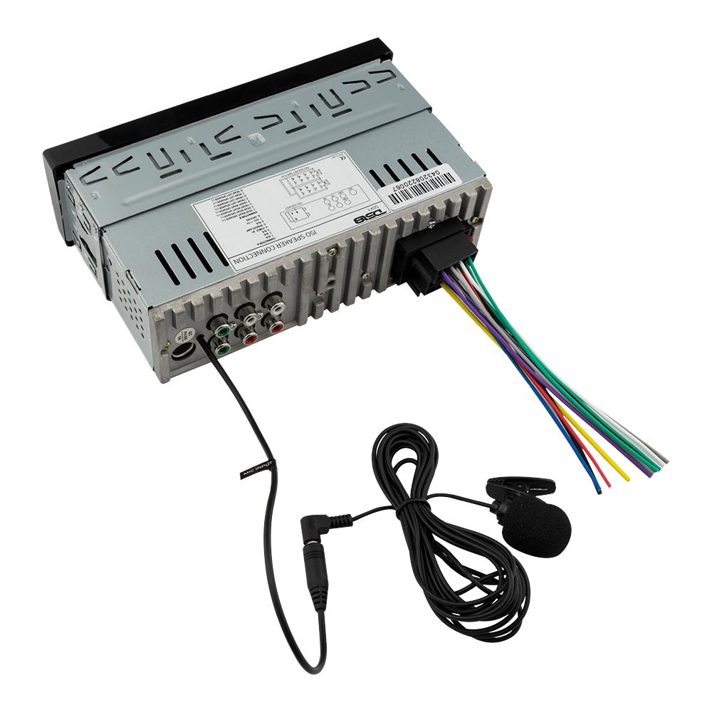 Single-DIN Digital Media Receiver Mech-Less Player, Bluetooth, Dual USB ,7 Volt Preouts.