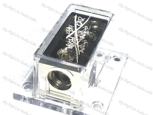 SHCA (1) 1/0 to (4) 4ga Distribution Block - Audio Sellerz