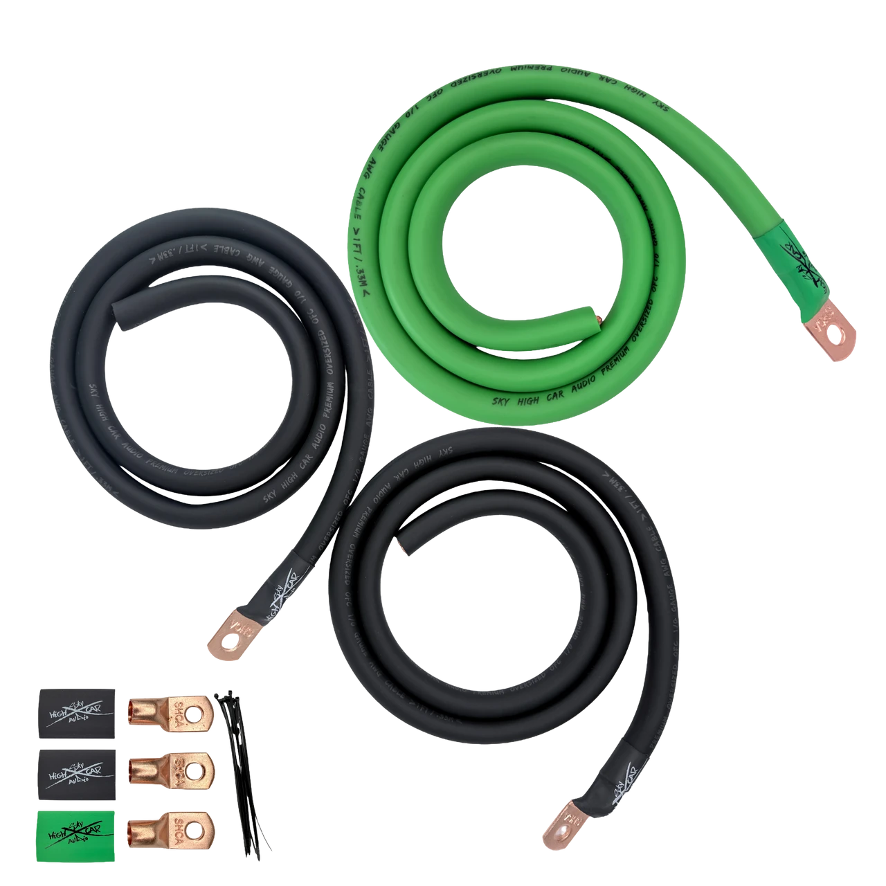 Sky High Car Audio 1/0 OFC Big 3 - Audio Sellerz
