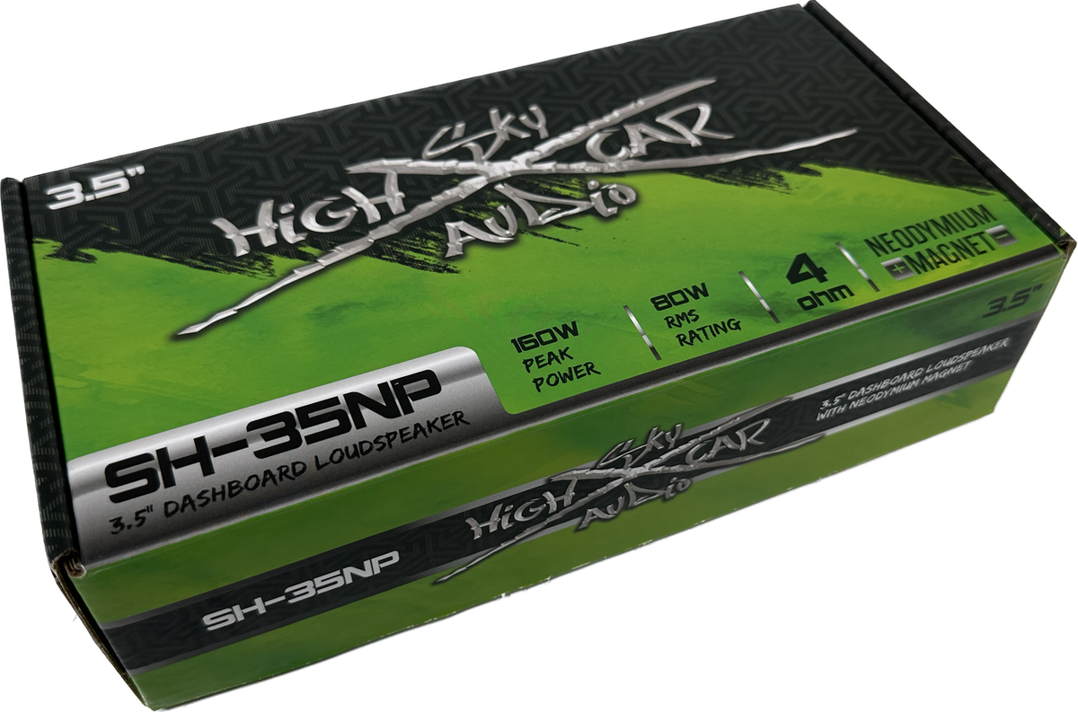 Sky High Car Audio 3.5" Neo Mid Range Pair - Sold by Audio Sellerz