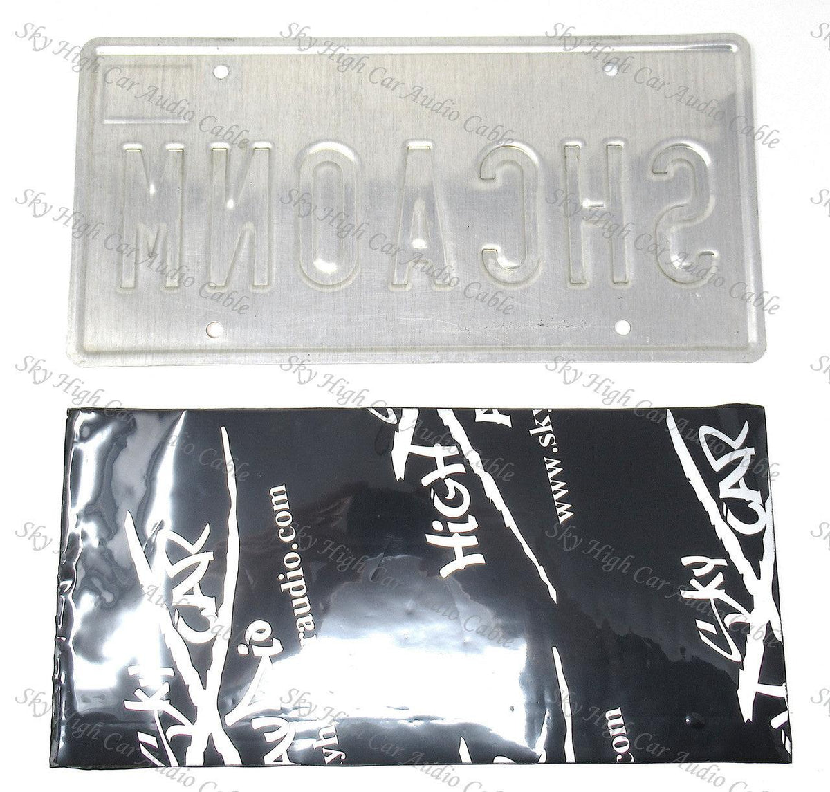 Sky High Car Audio 80mil Sound Deadener – License Plate Sheet - Sold by Audio Sellerz