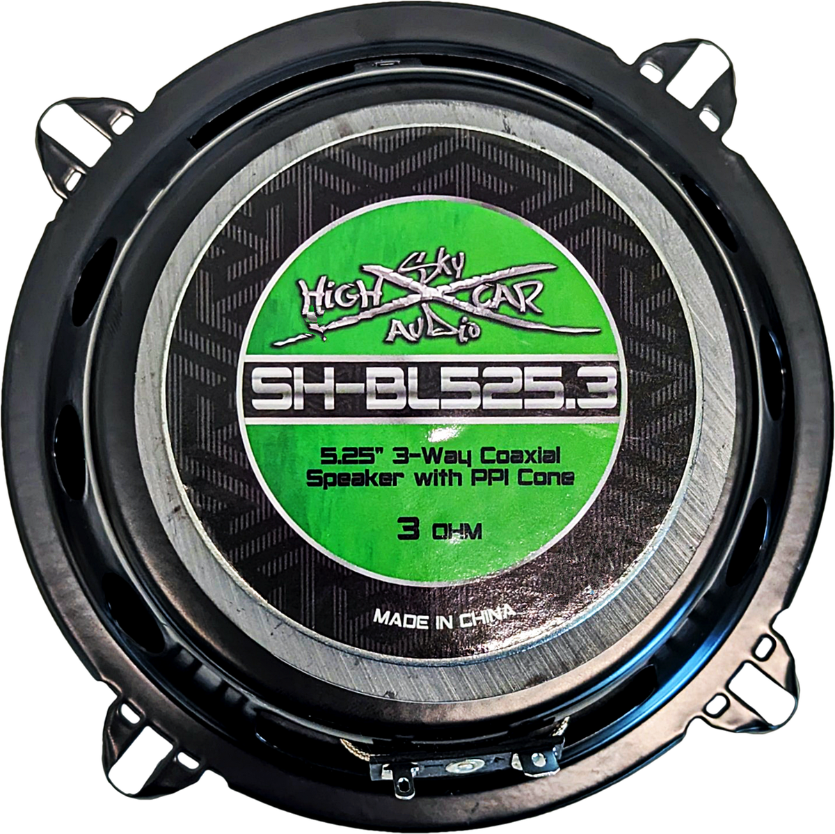 Sky High Car Audio BL525.3 5.25" Coaxial 3 Ohm Speakers - Sold by Audio Sellerz
